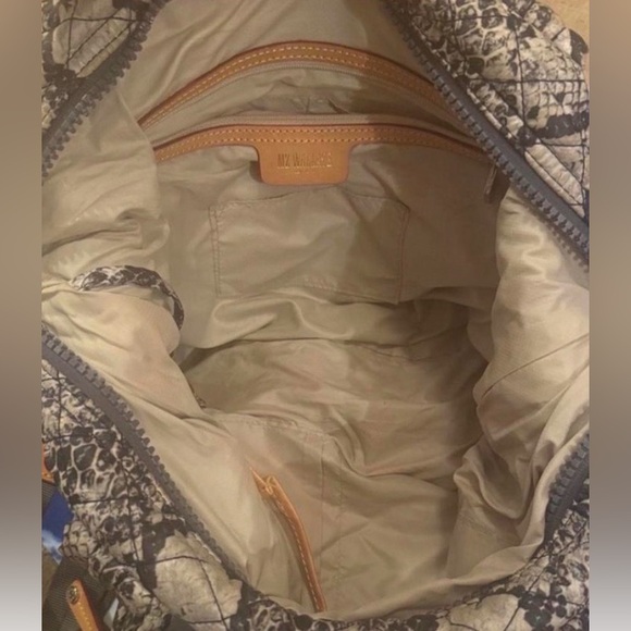 MZ Wallace Snake Print Women Micro Sutton  Crossbody Bag - Picture 8 of 10